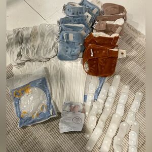 Buttah grovia velvet cloth diapers with inserts